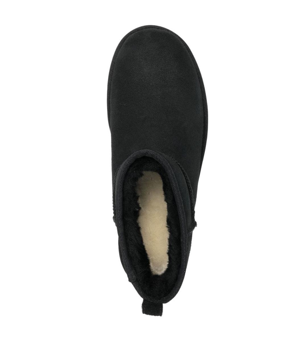 UGG AUSTRALIA Черные замшевые низкие ботинки, фото 3