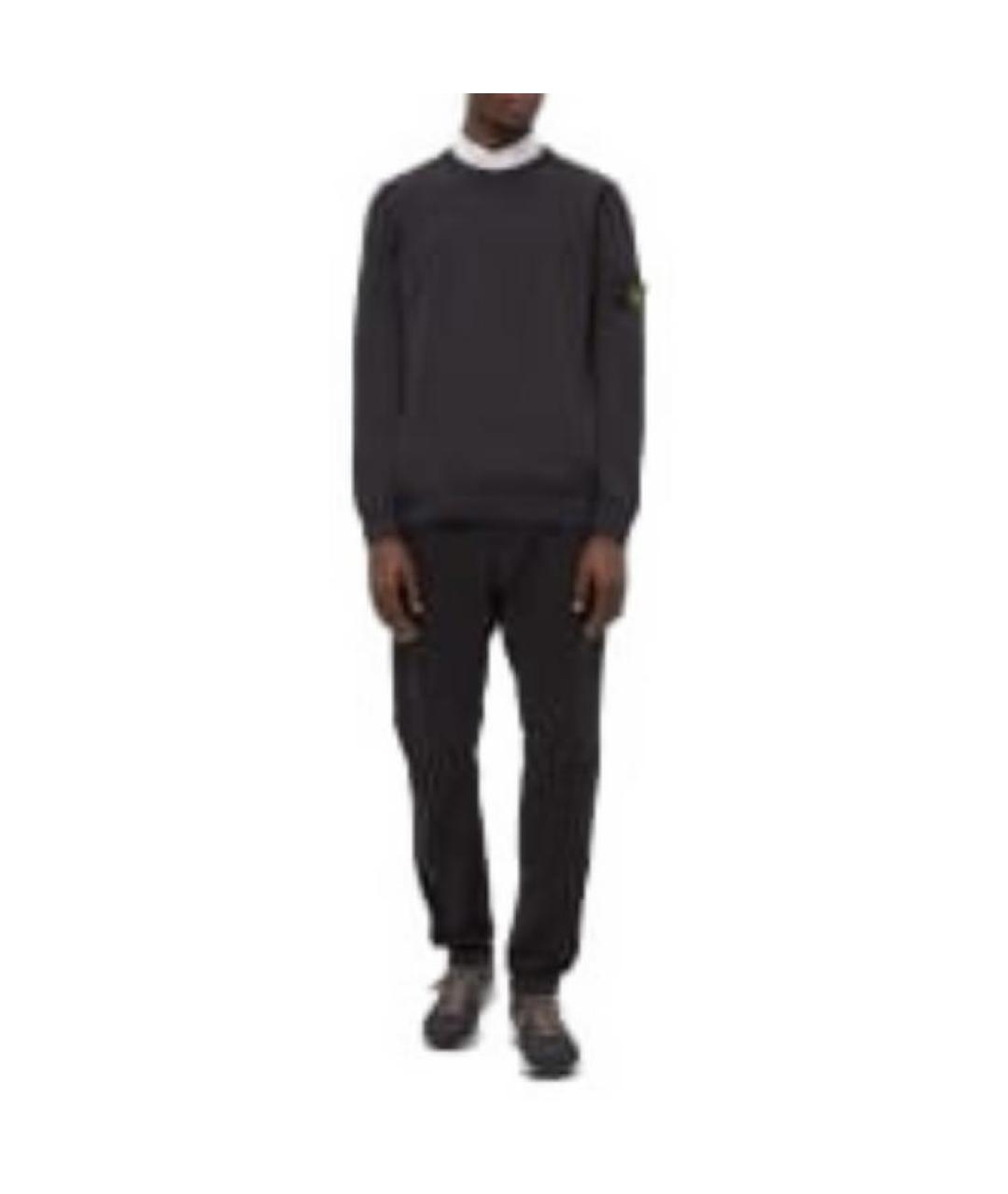 STONE ISLAND Серый джемпер / свитер, фото 3