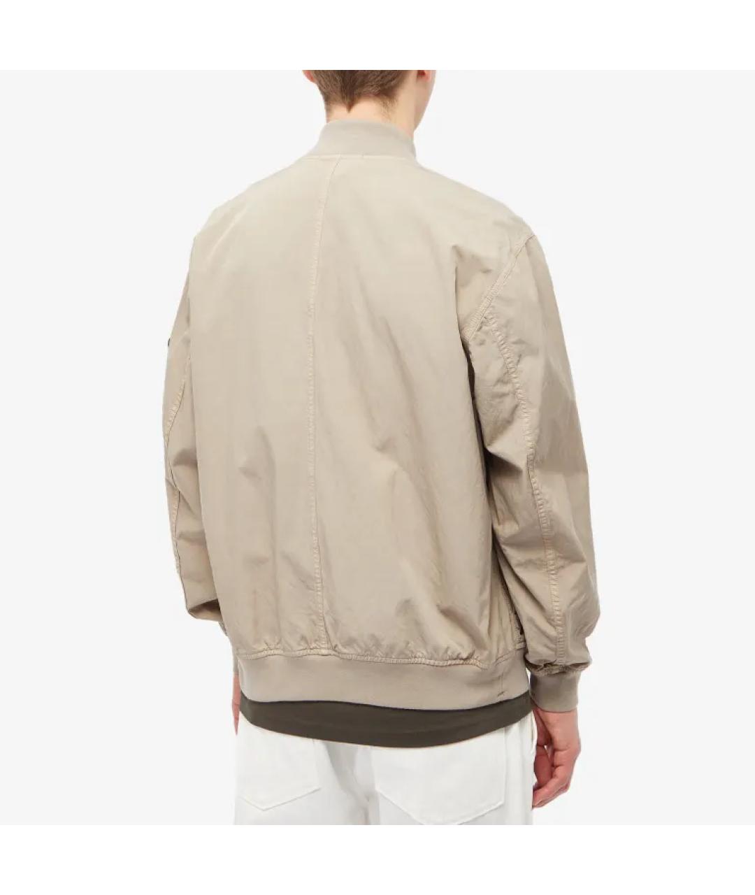 STONE ISLAND Бежевая куртка, фото 4