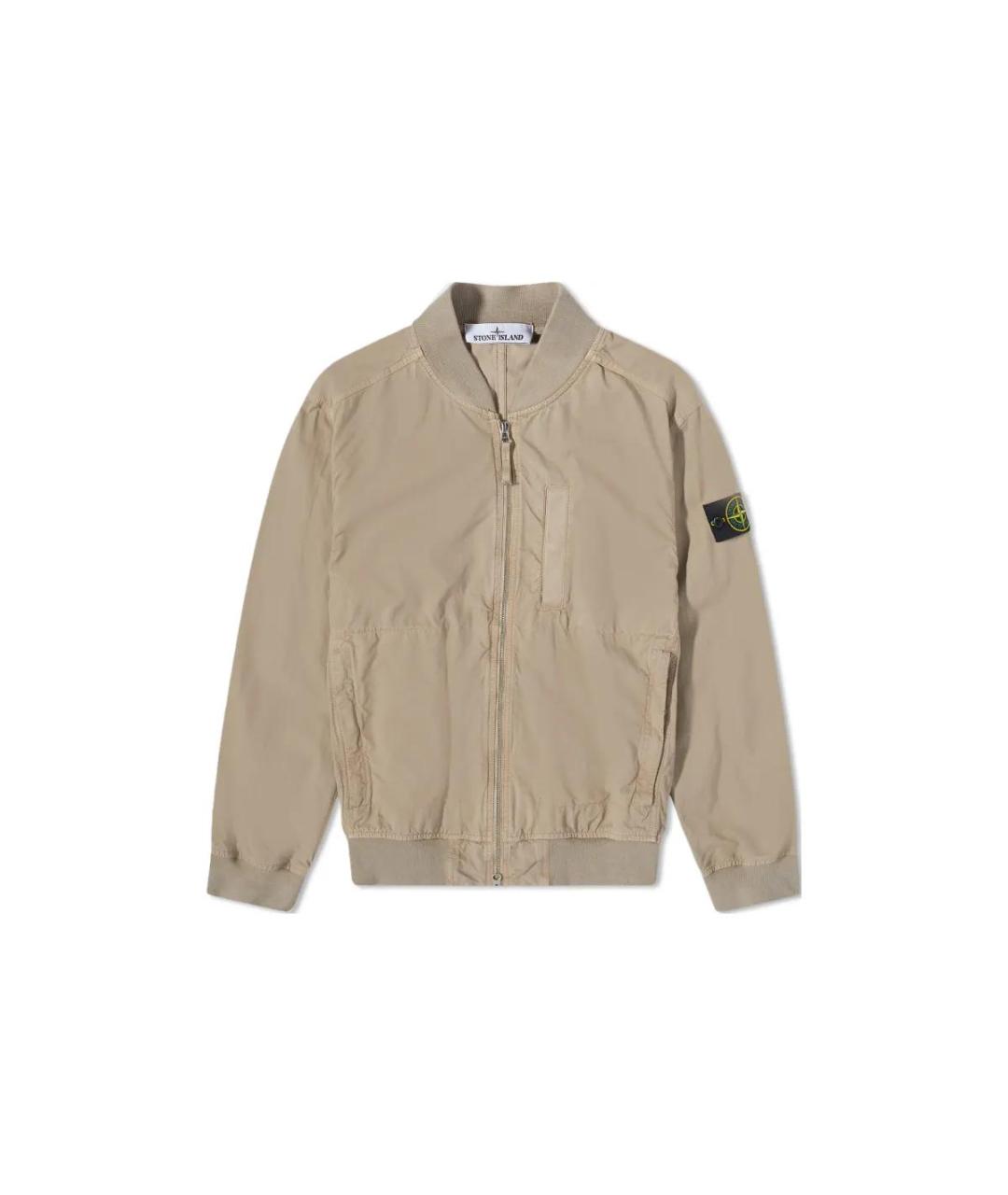 STONE ISLAND Бежевая куртка, фото 1