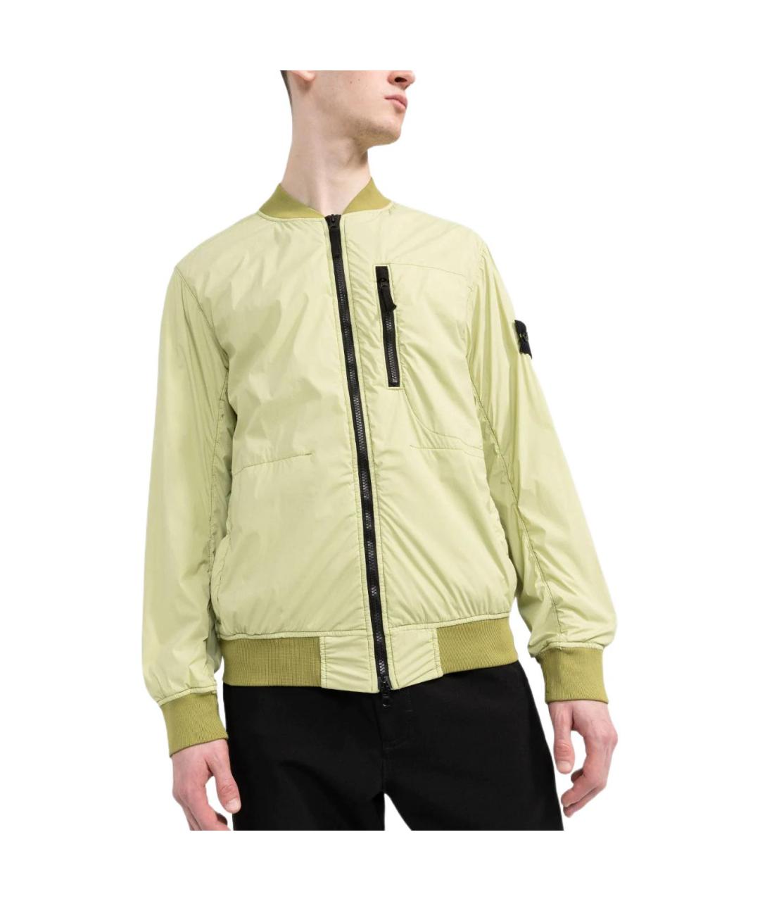 STONE ISLAND Желтая куртка, фото 4