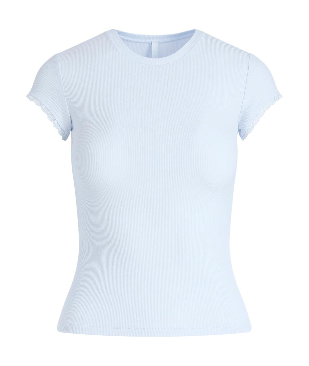 SKIMS Голубая футболка, фото 1