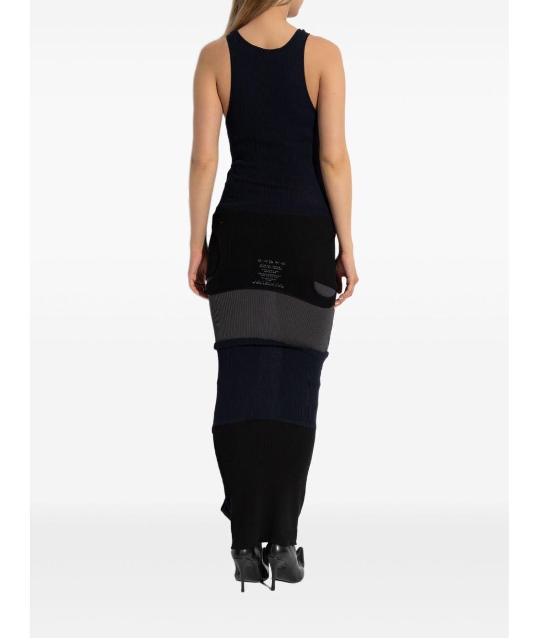 BALENCIAGA Черное хлопковое повседневное платье, фото 5