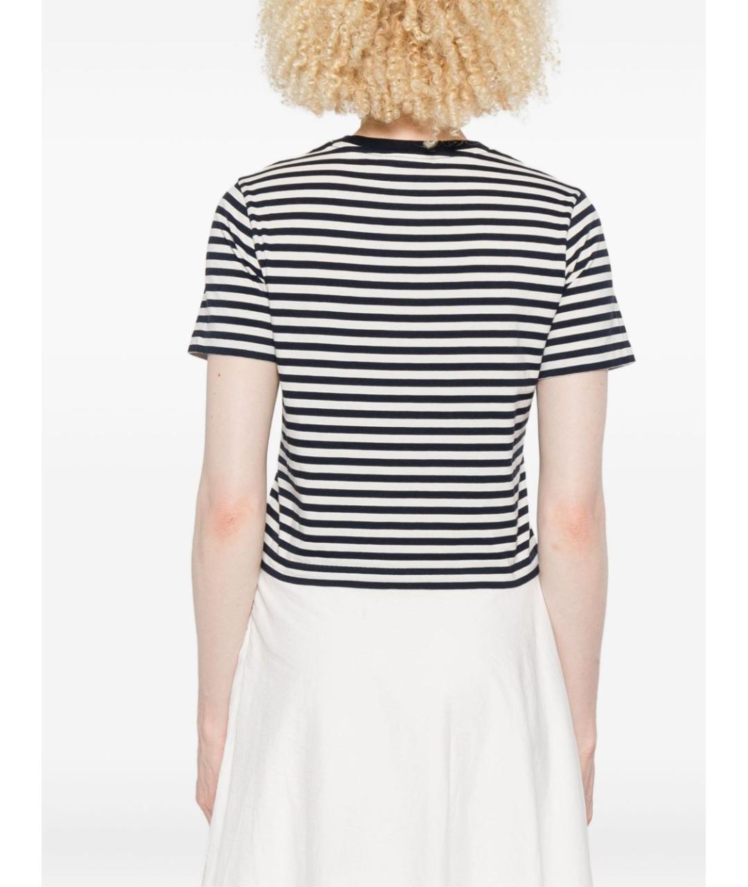 MAISON KITSUNE Темно-синяя футболка, фото 3