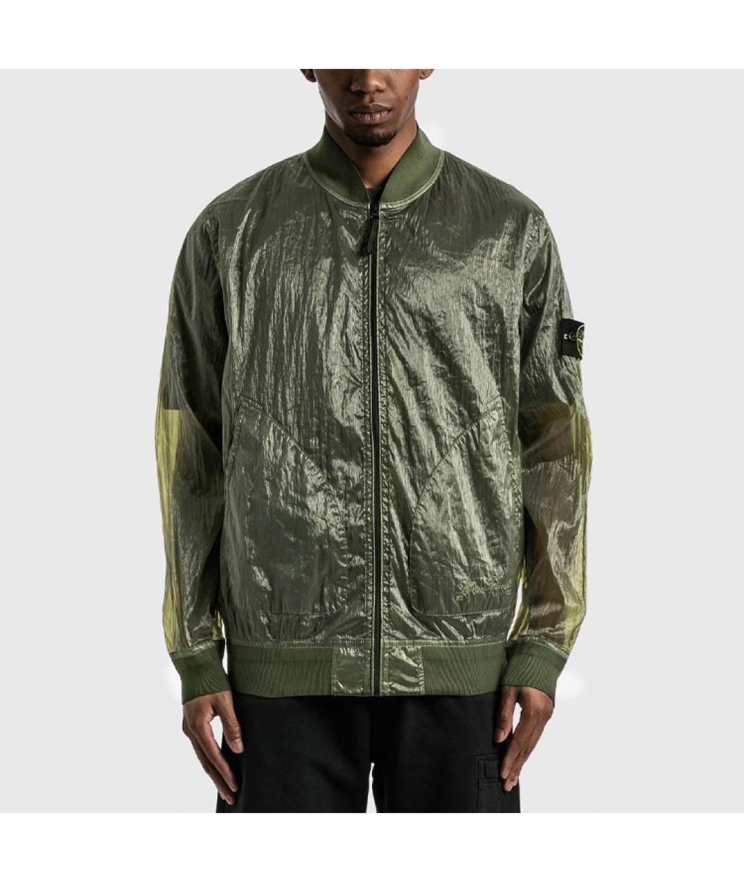 STONE ISLAND Хаки куртка, фото 4