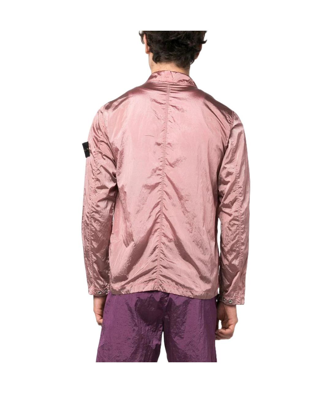STONE ISLAND Розовая куртка, фото 4
