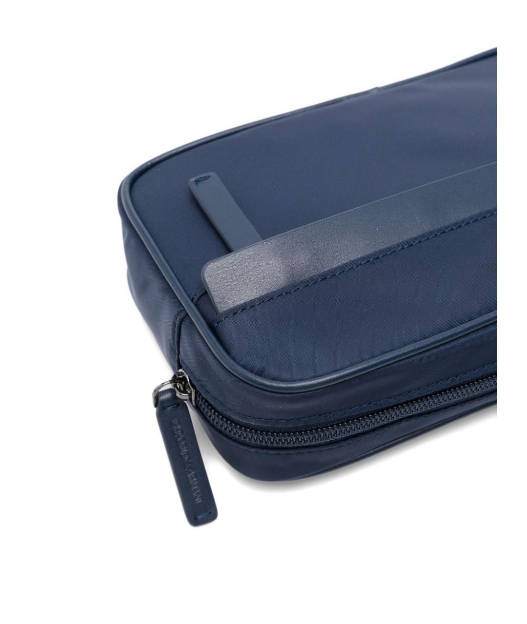 EMPORIO ARMANI Синий кошелек, фото 3
