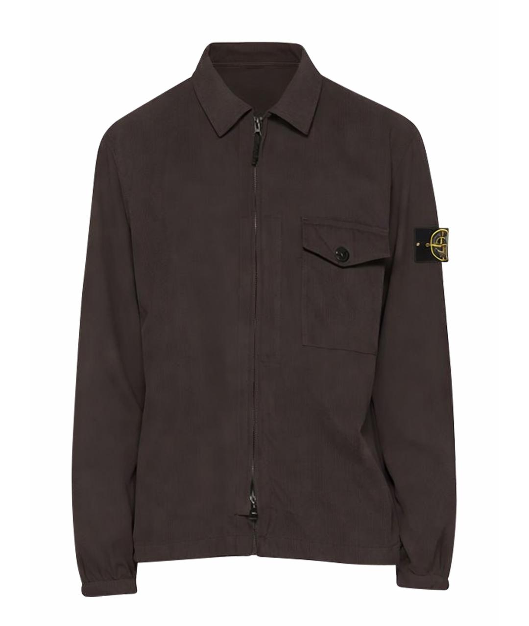 STONE ISLAND Коричневая куртка, фото 1