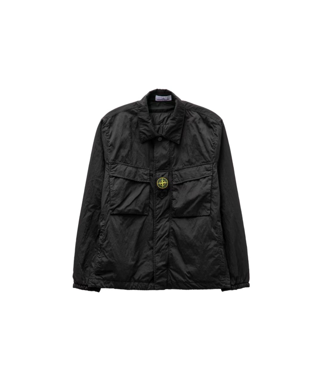 STONE ISLAND Черная куртка, фото 1