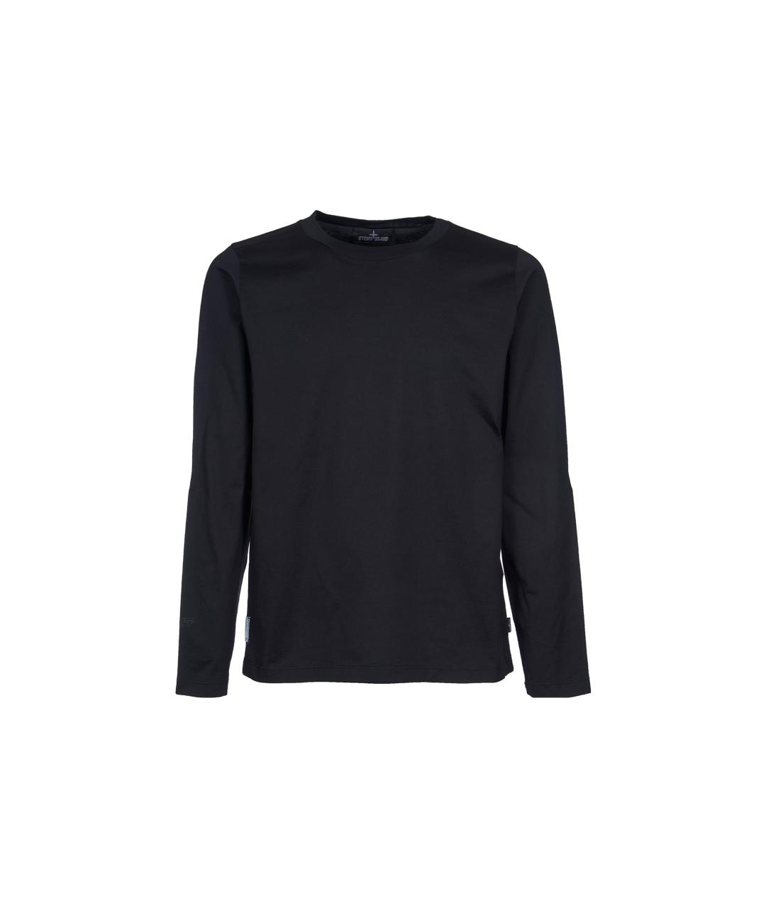 STONE ISLAND Черный джемпер / свитер, фото 2