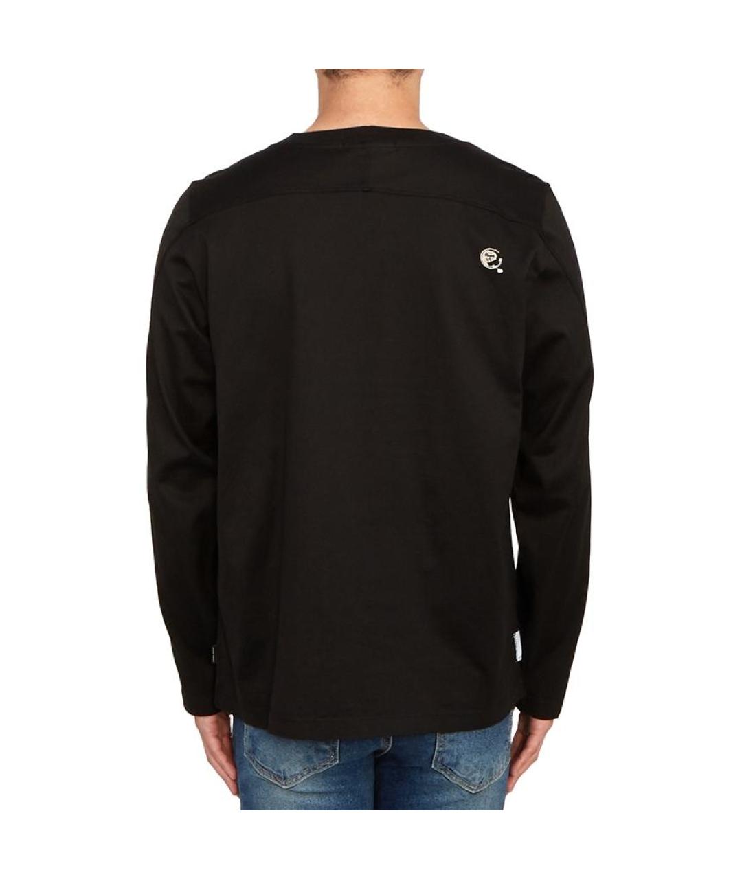 STONE ISLAND Черный джемпер / свитер, фото 4