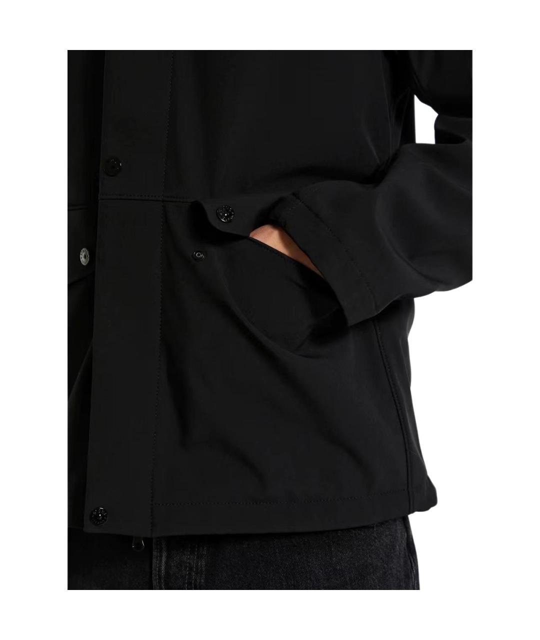 STONE ISLAND Черная куртка, фото 4