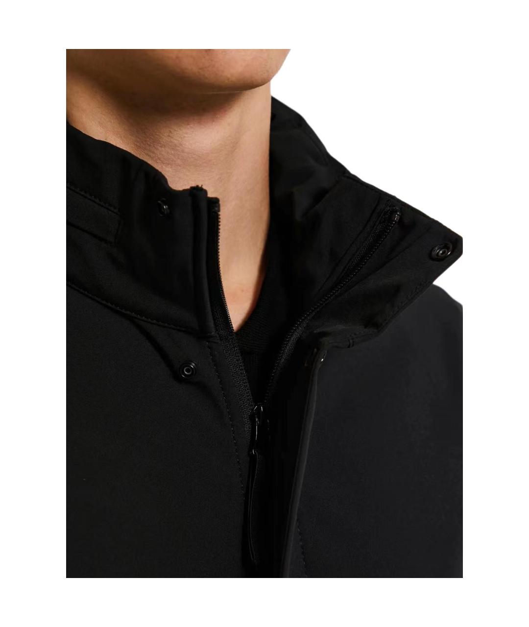 STONE ISLAND Черная куртка, фото 6