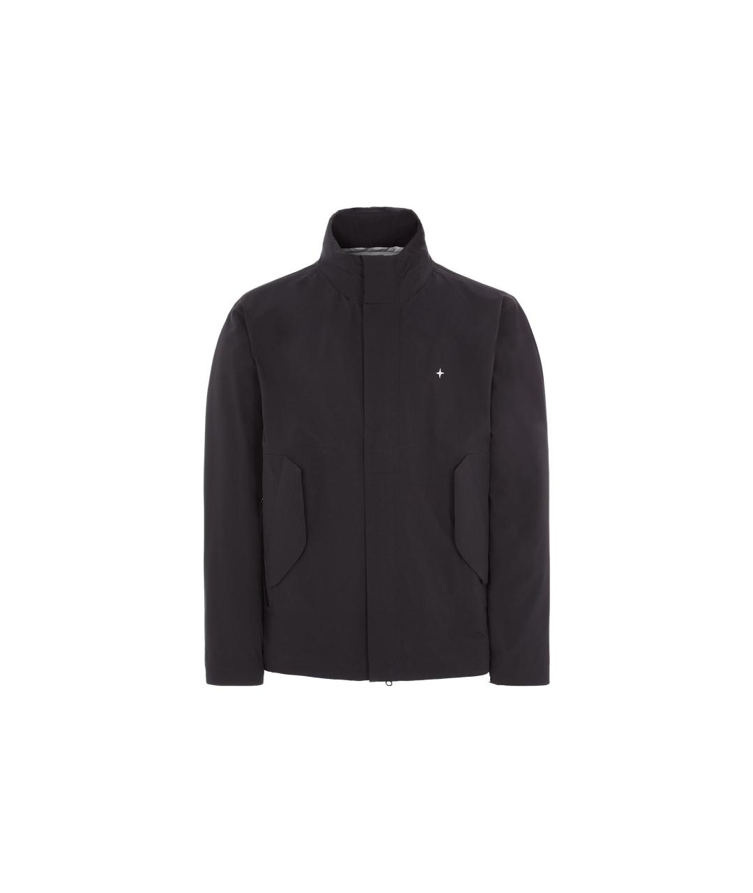 STONE ISLAND Черное пальто, фото 1