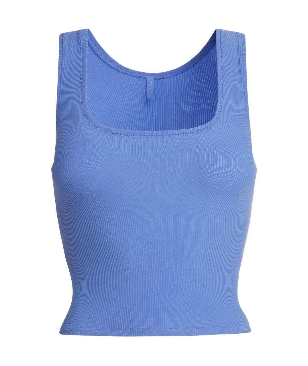SKIMS Синяя майка, фото 1