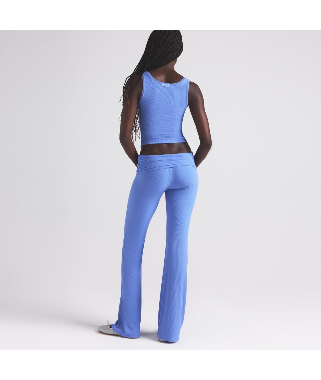 SKIMS Синяя майка, фото 3