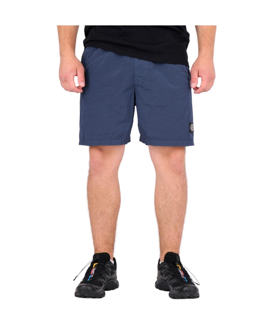 STONE ISLAND Синие шорты, фото 3