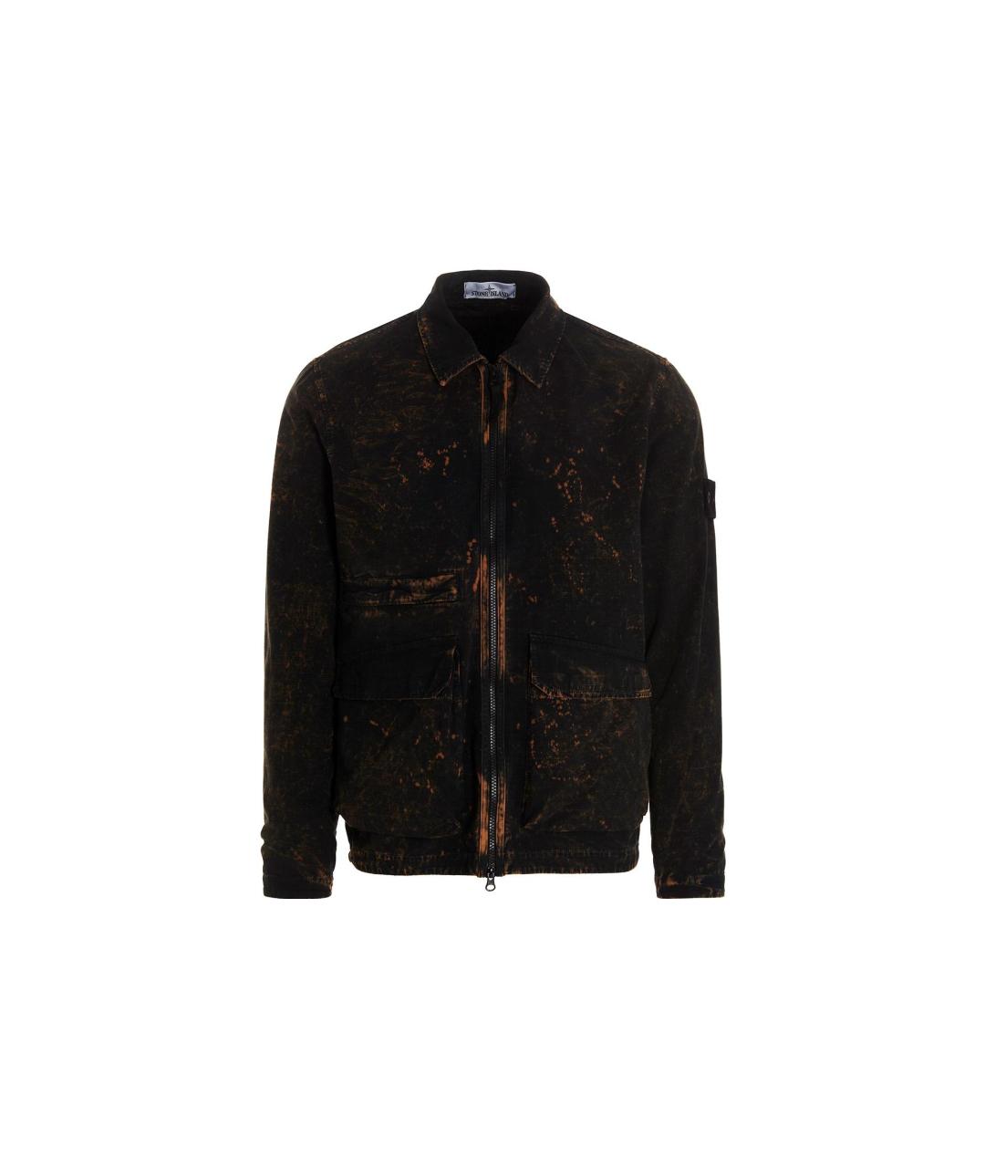 STONE ISLAND Черная куртка, фото 1