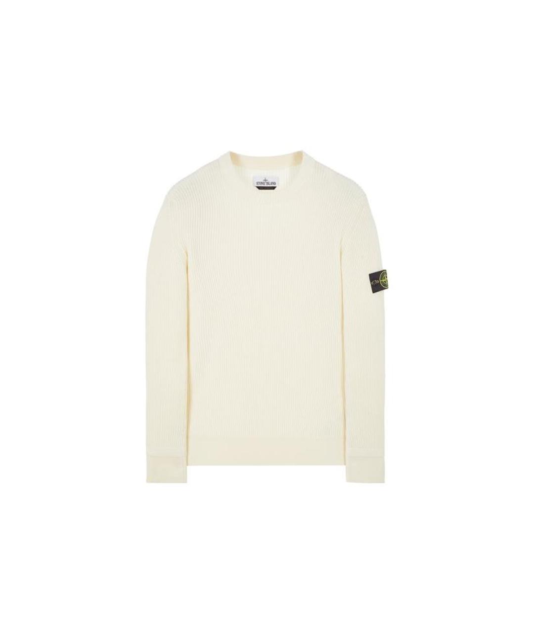 STONE ISLAND Белый джемпер / свитер, фото 1