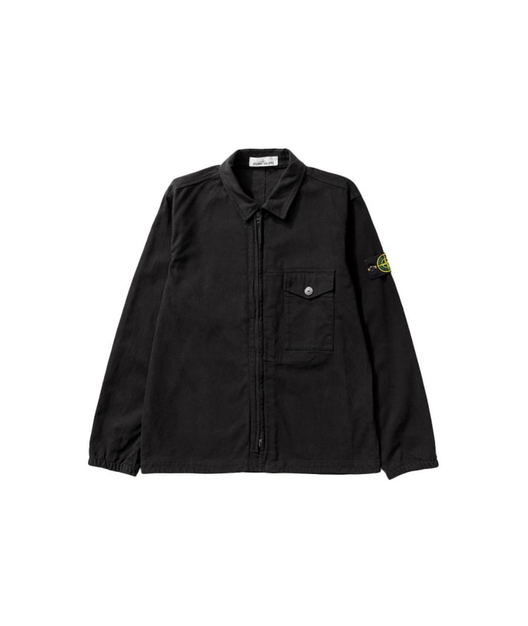STONE ISLAND Черная куртка, фото 1