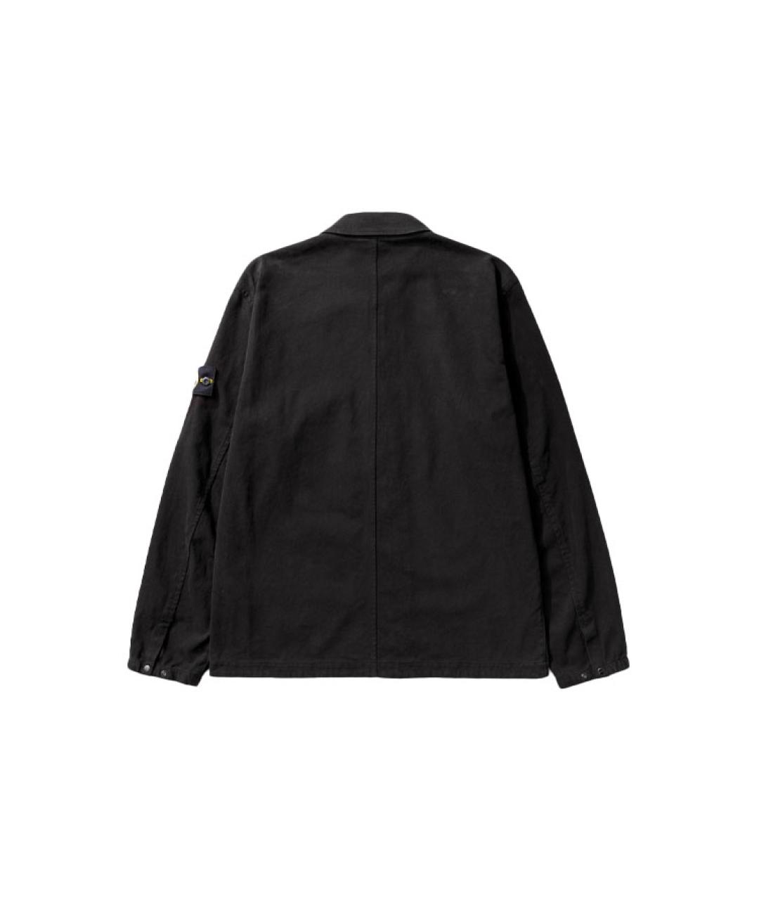 STONE ISLAND Черная куртка, фото 2