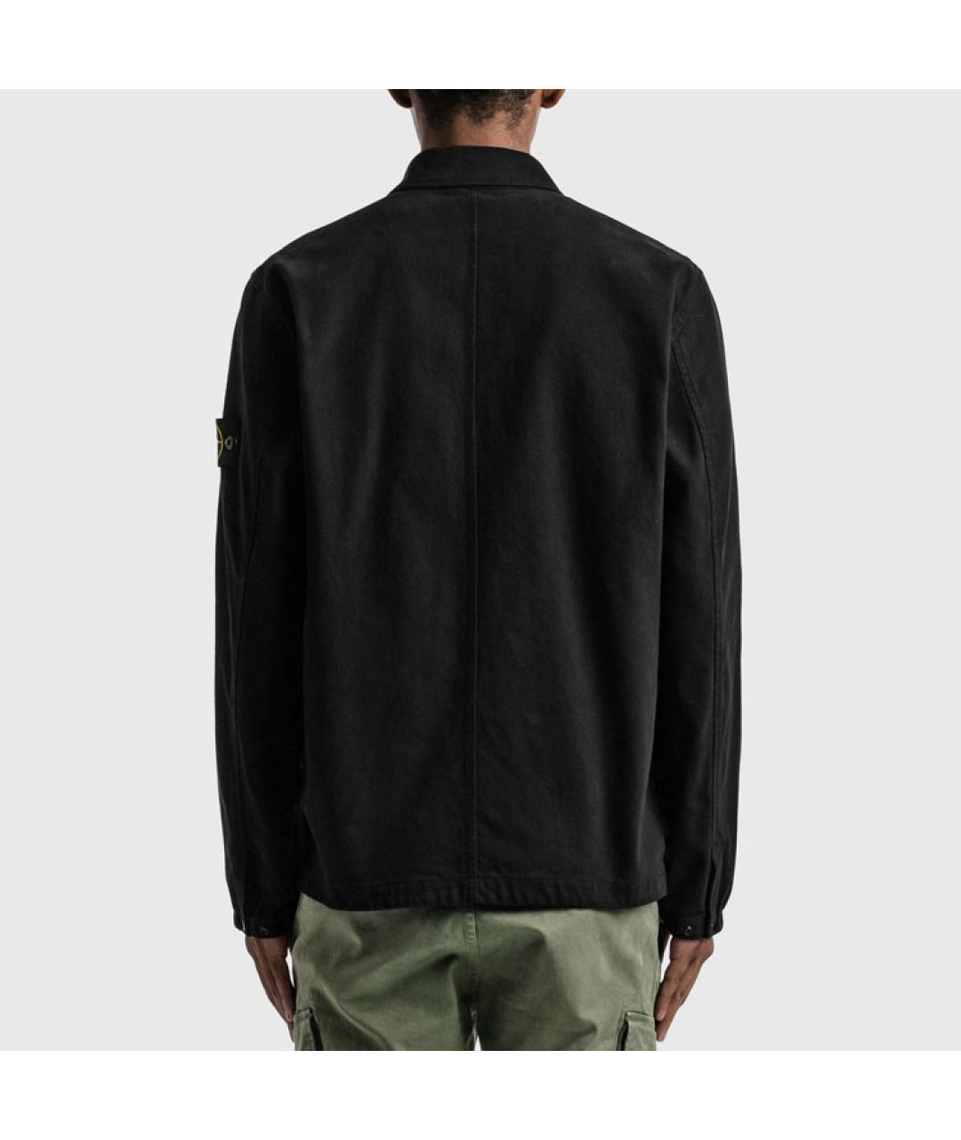 STONE ISLAND Черная куртка, фото 7