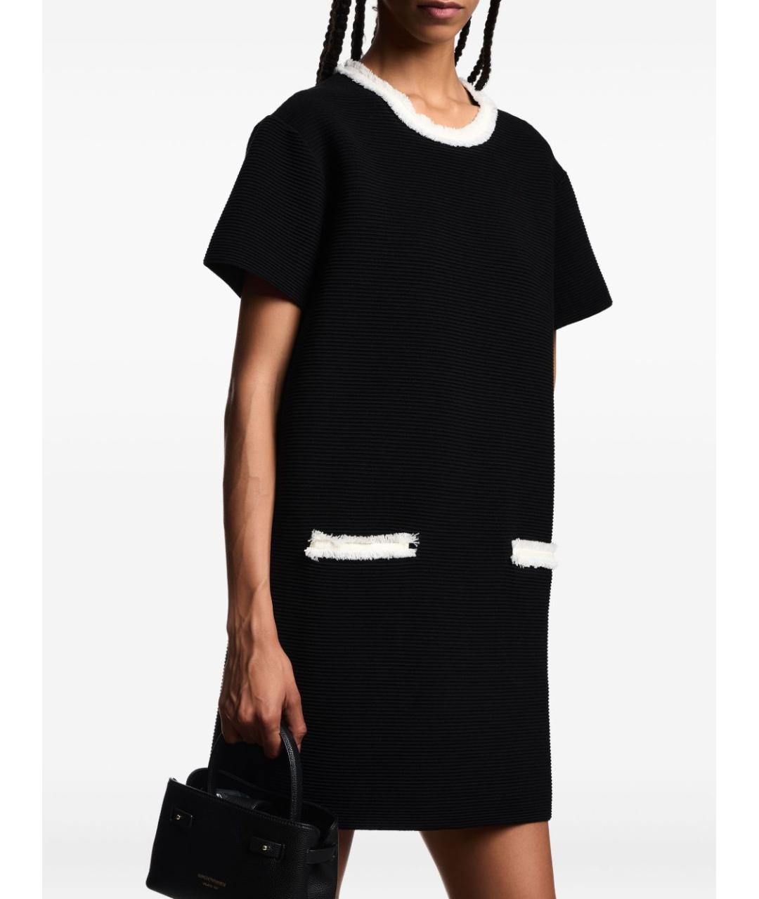 EMPORIO ARMANI Черное платье, фото 2
