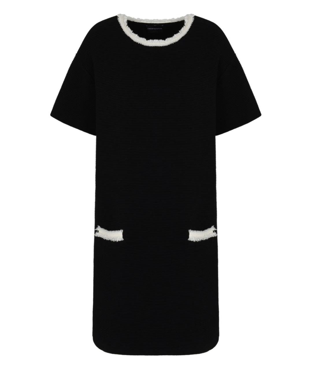 EMPORIO ARMANI Черное платье, фото 1