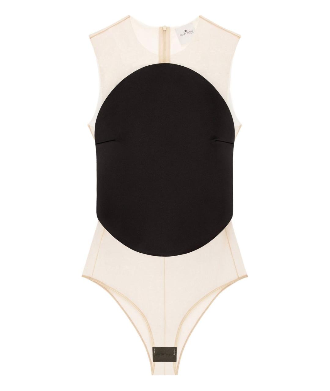 COURREGES Черное боди, фото 1