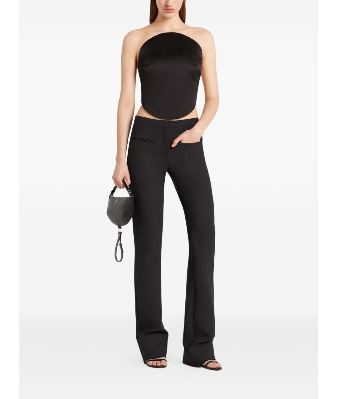 COURREGES Черное боди, фото 2