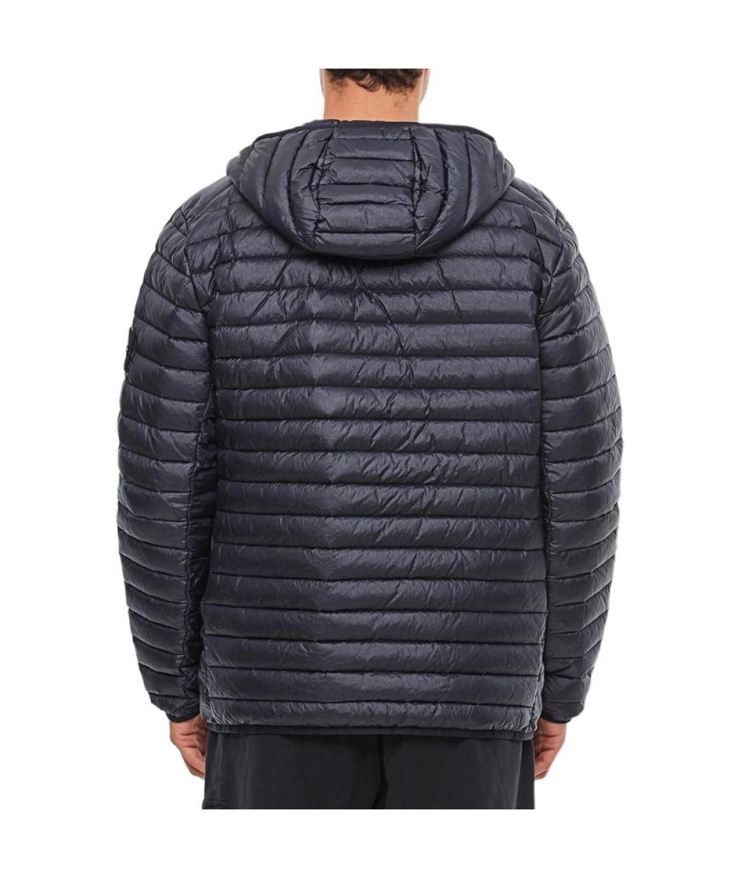 STONE ISLAND Синий пуховик, фото 5
