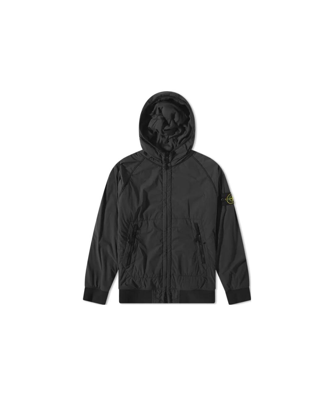 STONE ISLAND Черная куртка, фото 1