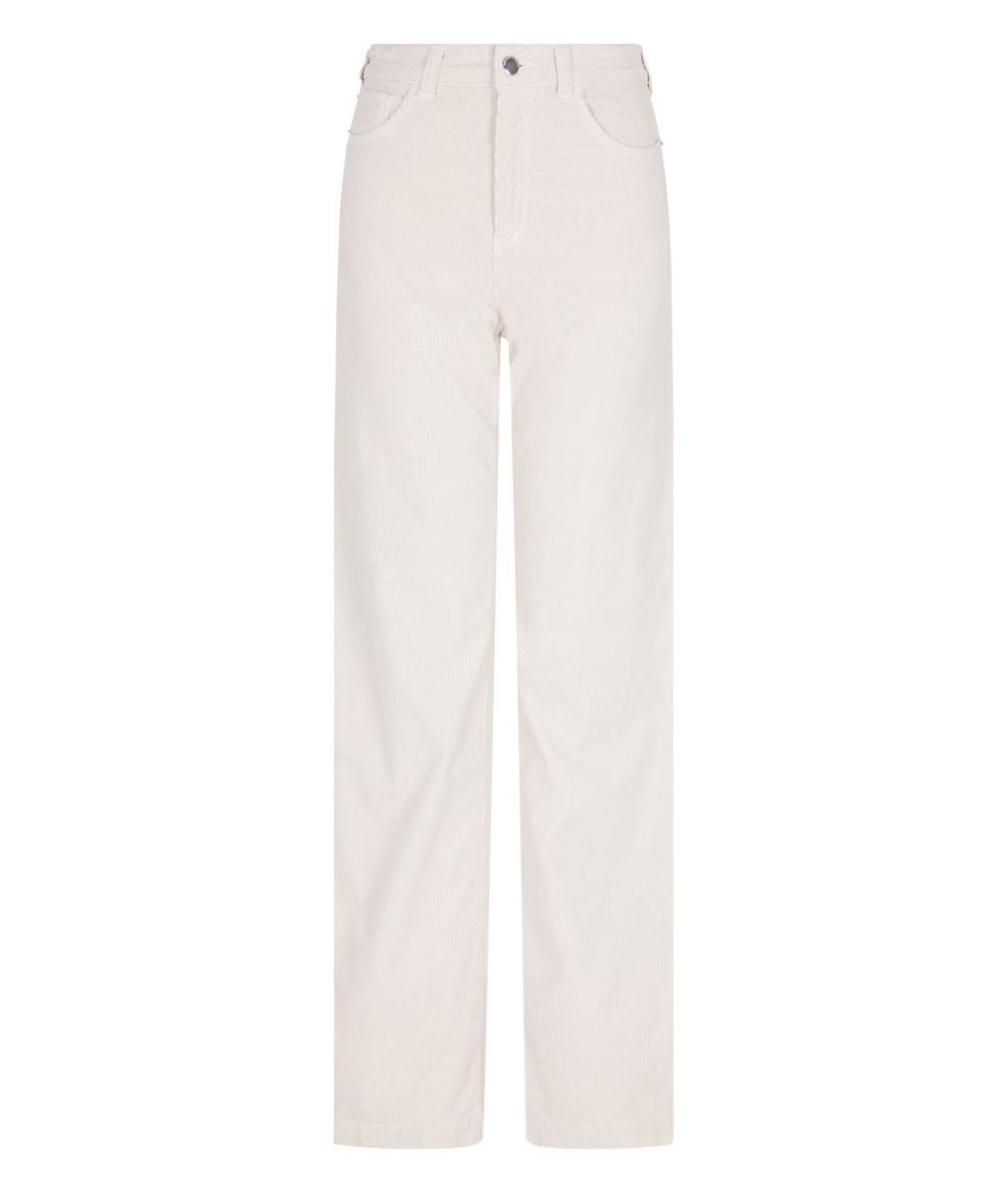 EMPORIO ARMANI Бежевые прямые джинсы, фото 1