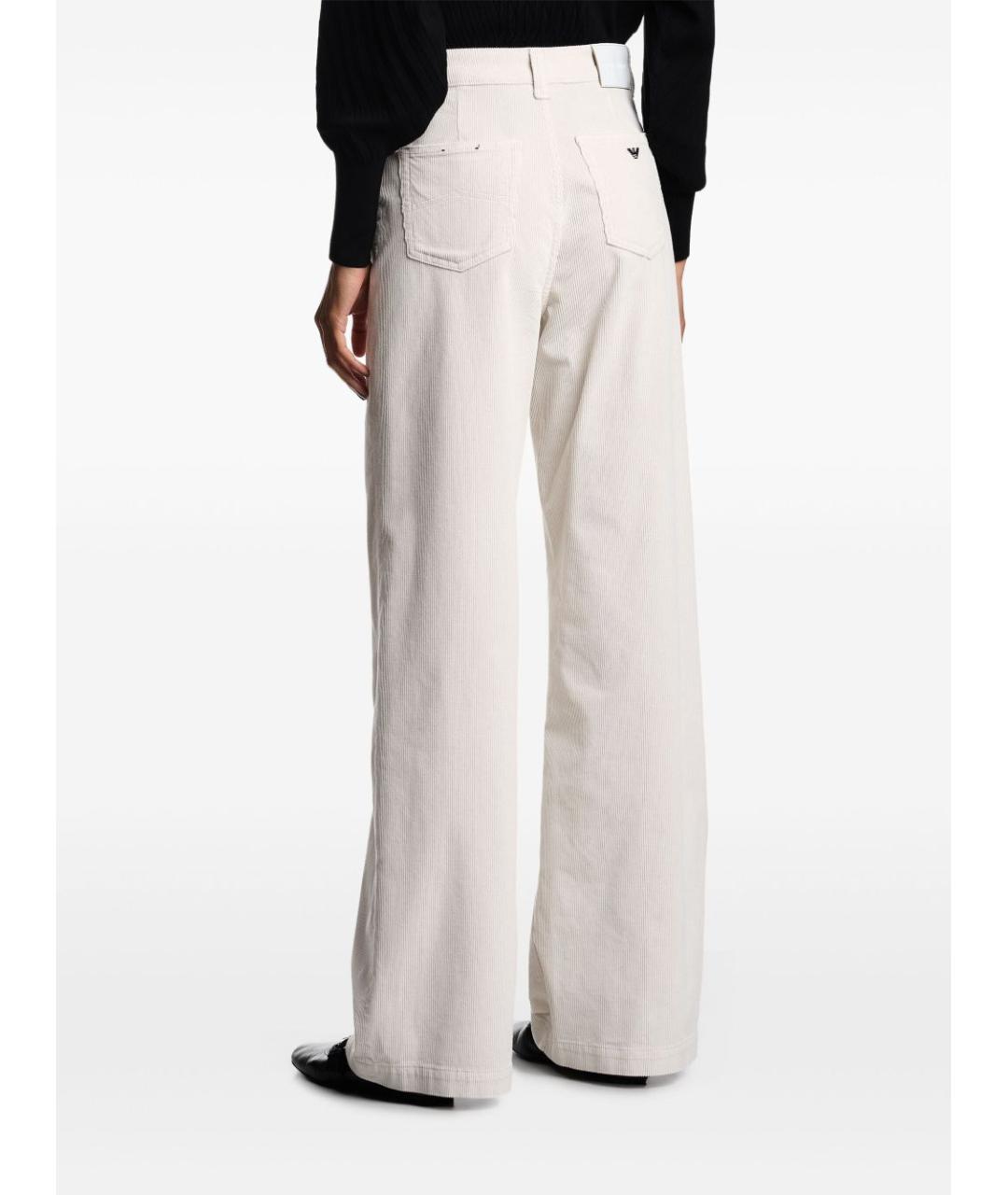 EMPORIO ARMANI Бежевые прямые джинсы, фото 3