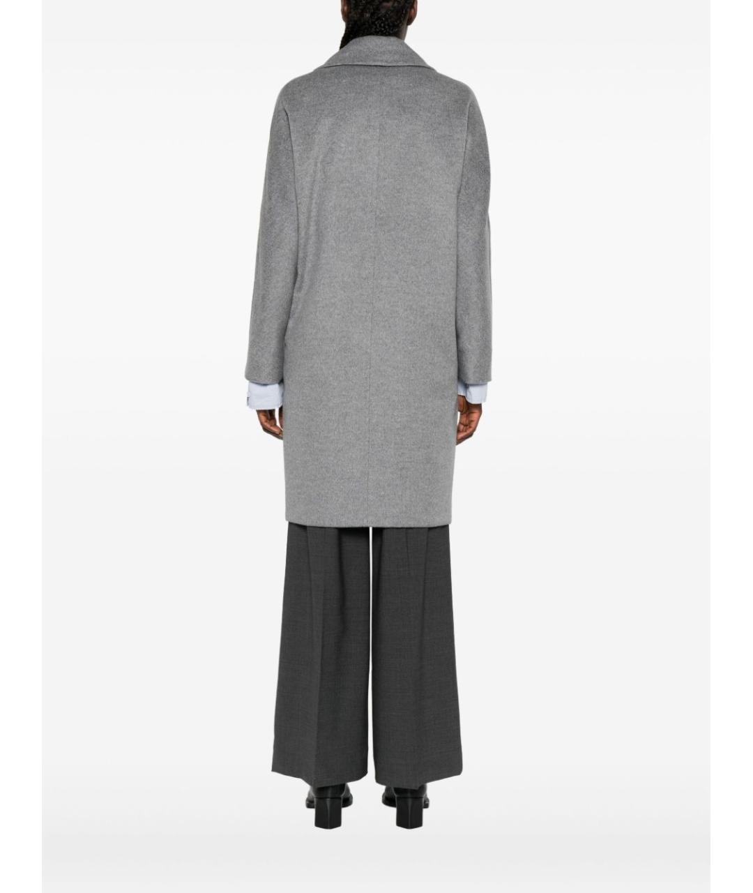 MAX MARA Серое пальто, фото 2