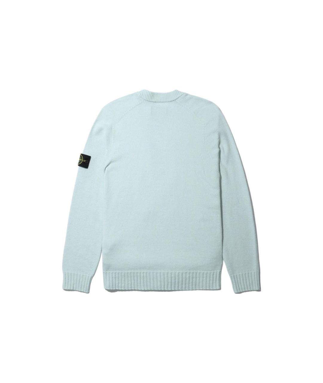 STONE ISLAND Голубой кардиган, фото 2