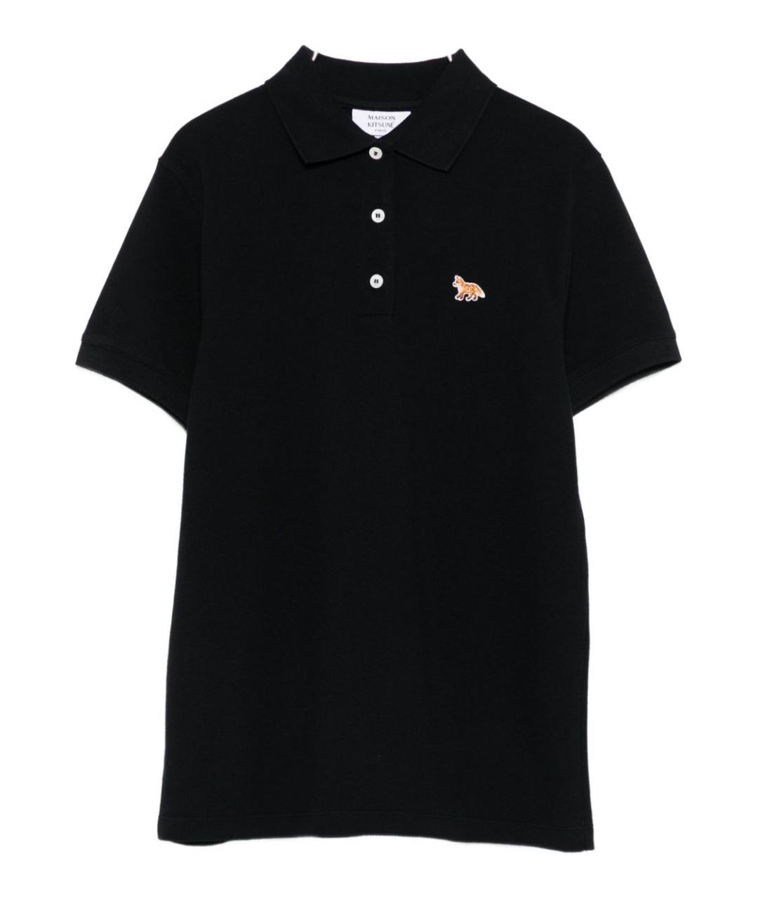 MAISON KITSUNE Черная футболка, фото 1