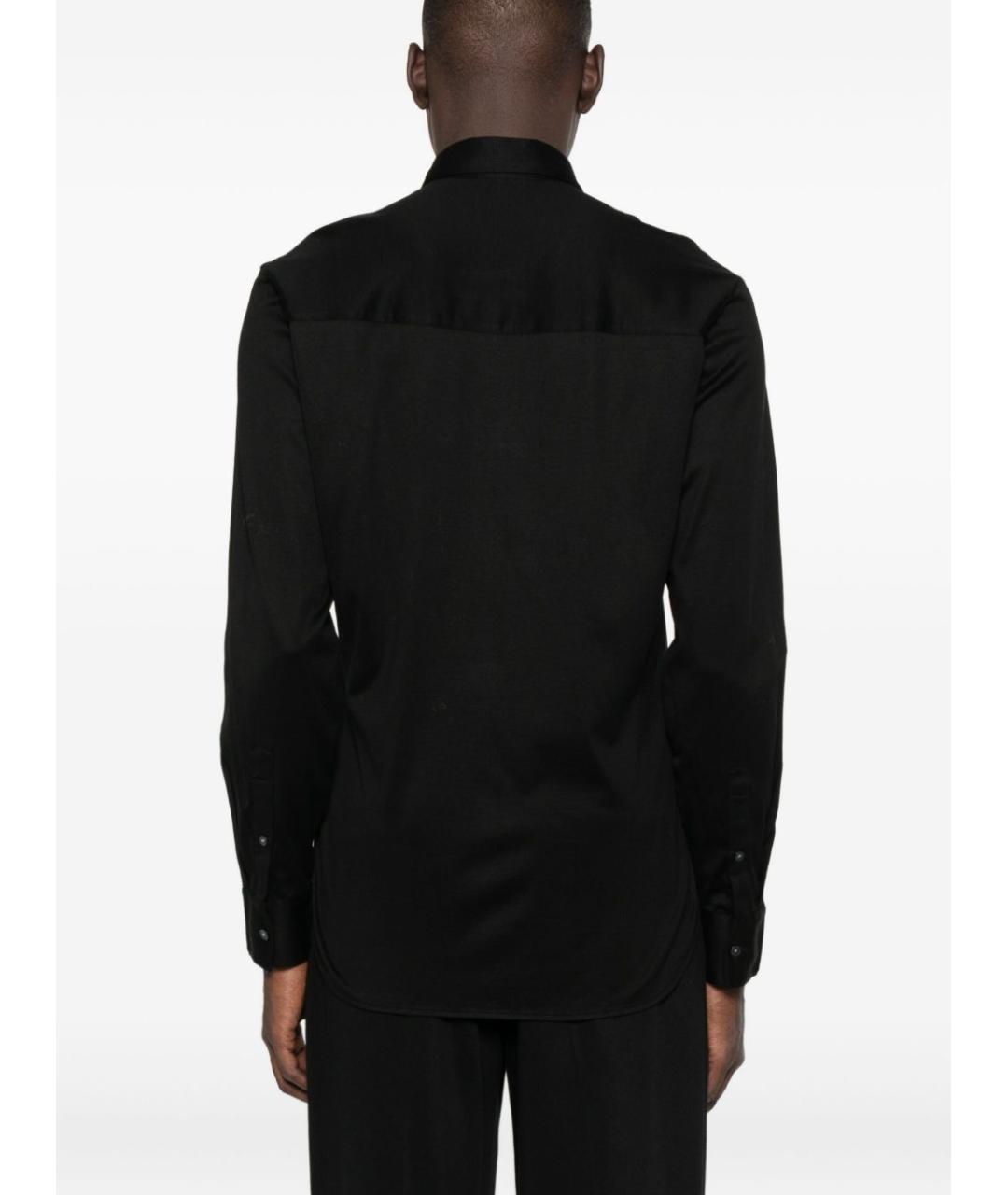 EMPORIO ARMANI Черная кэжуал рубашка, фото 4