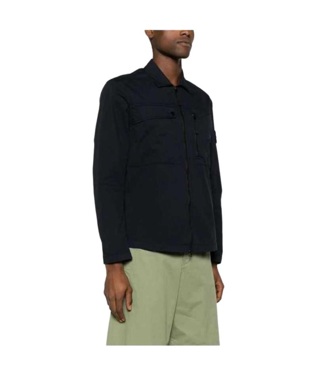 STONE ISLAND Темно-синяя куртка, фото 4