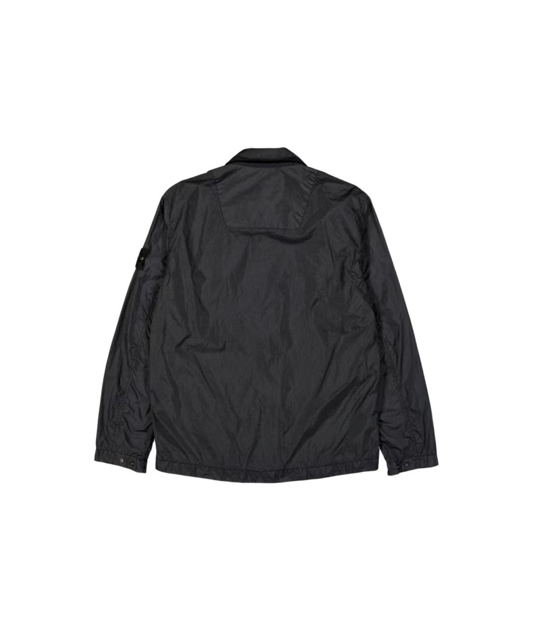 STONE ISLAND Черная куртка, фото 2