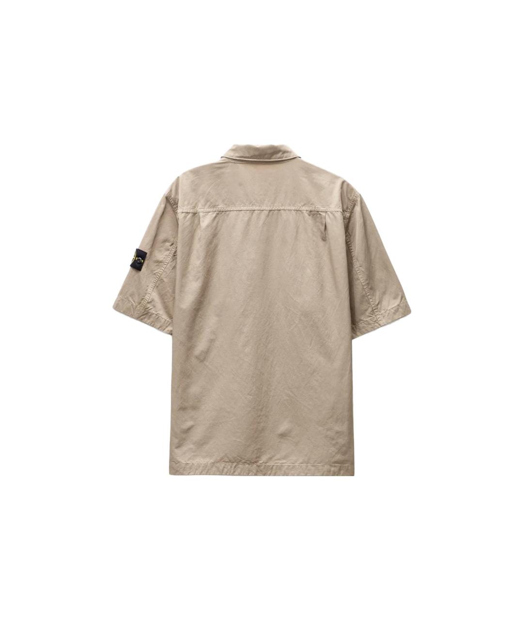 STONE ISLAND Серая кэжуал рубашка, фото 2