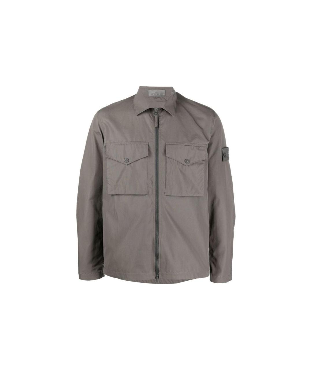 STONE ISLAND Серая куртка, фото 6