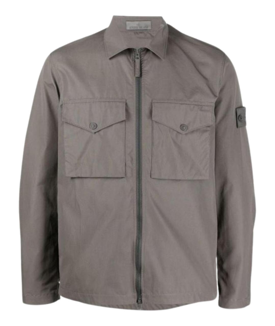 STONE ISLAND Серая куртка, фото 1