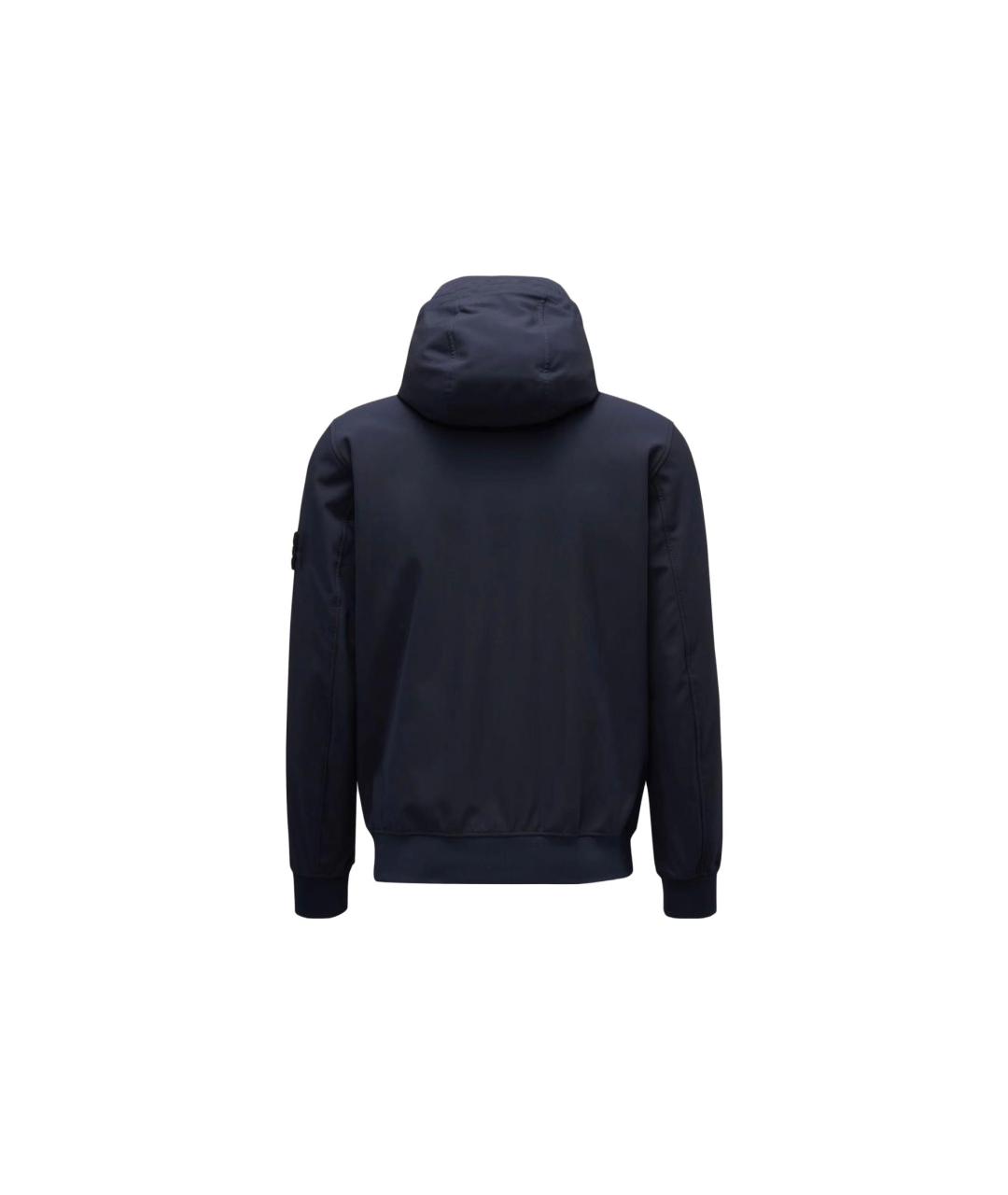 STONE ISLAND Темно-синяя куртка, фото 2