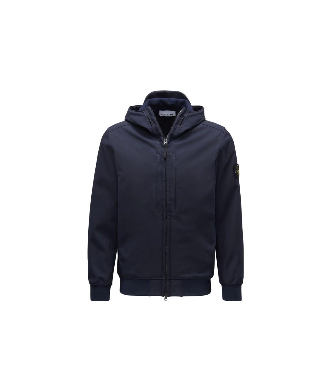 STONE ISLAND Темно-синяя куртка, фото 5