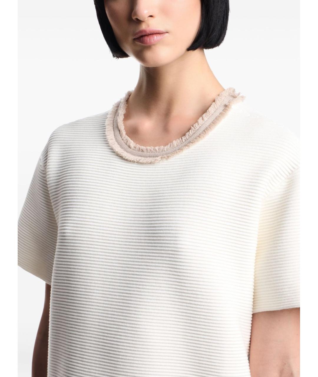 EMPORIO ARMANI Белое платье, фото 4