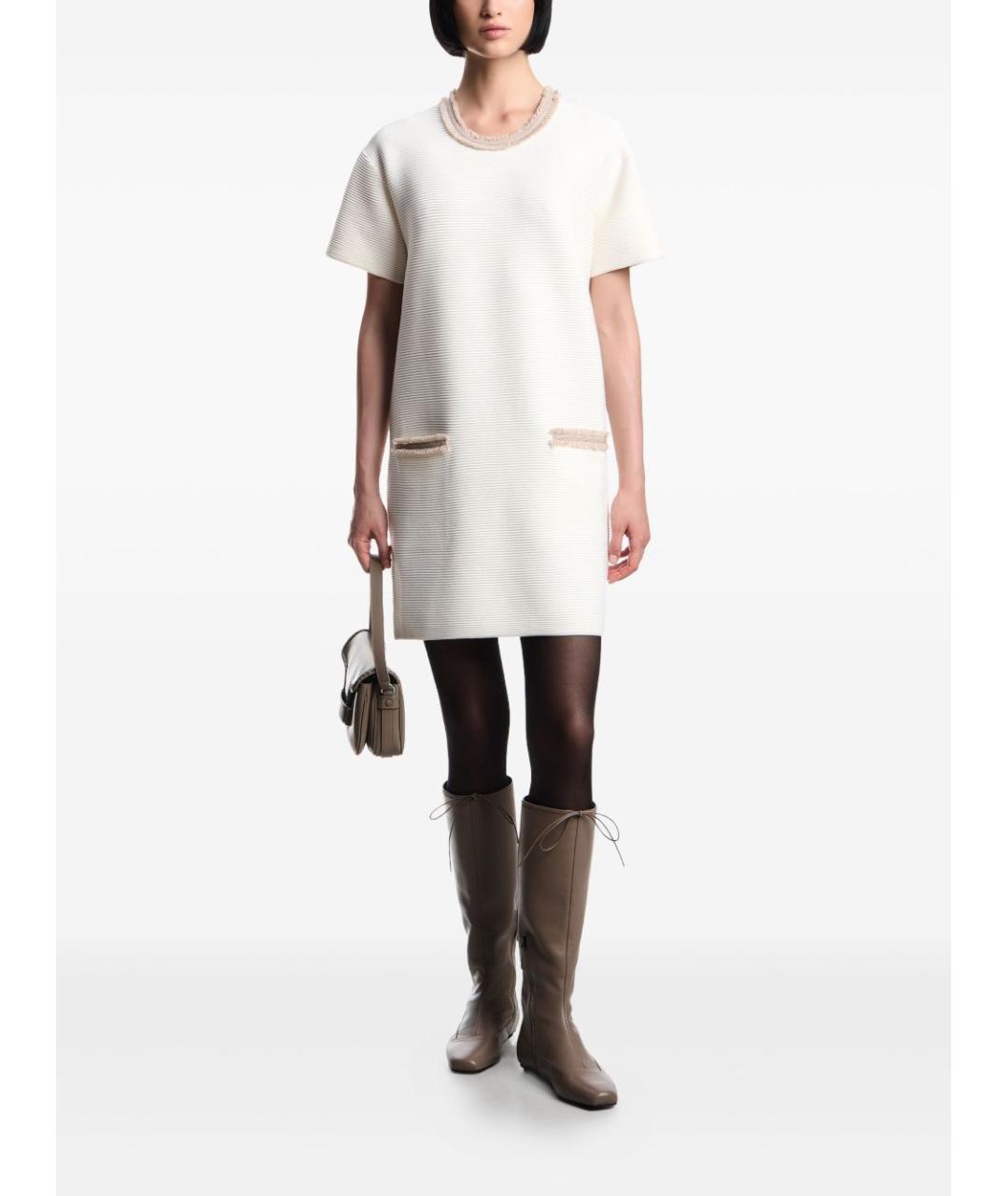EMPORIO ARMANI Белое платье, фото 3