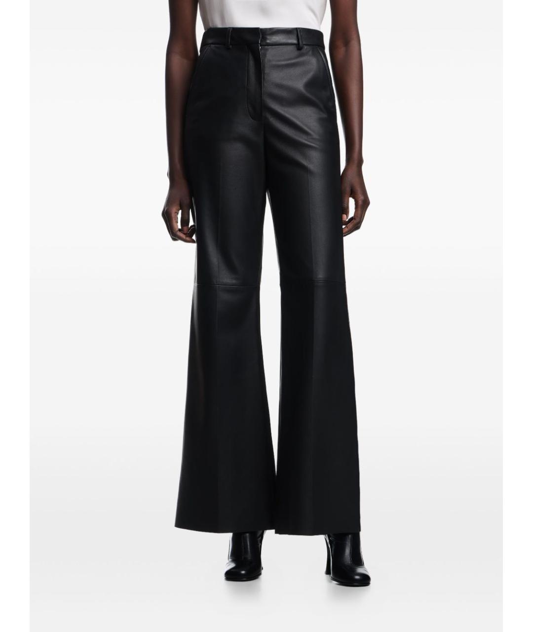 EMPORIO ARMANI Черные прямые брюки, фото 3