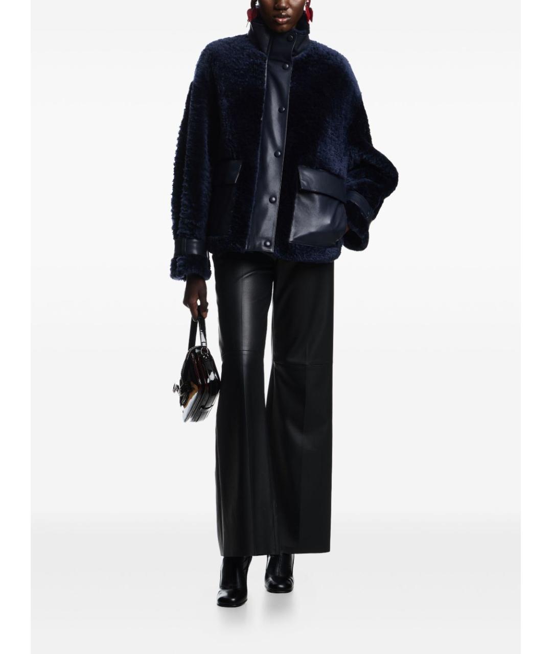 EMPORIO ARMANI Черные прямые брюки, фото 5