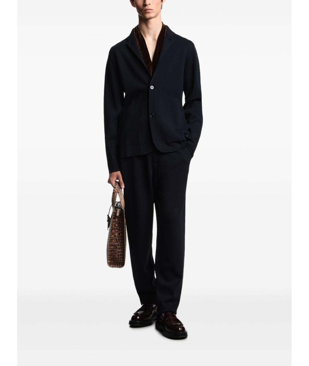 EMPORIO ARMANI Синий пиджак, фото 5
